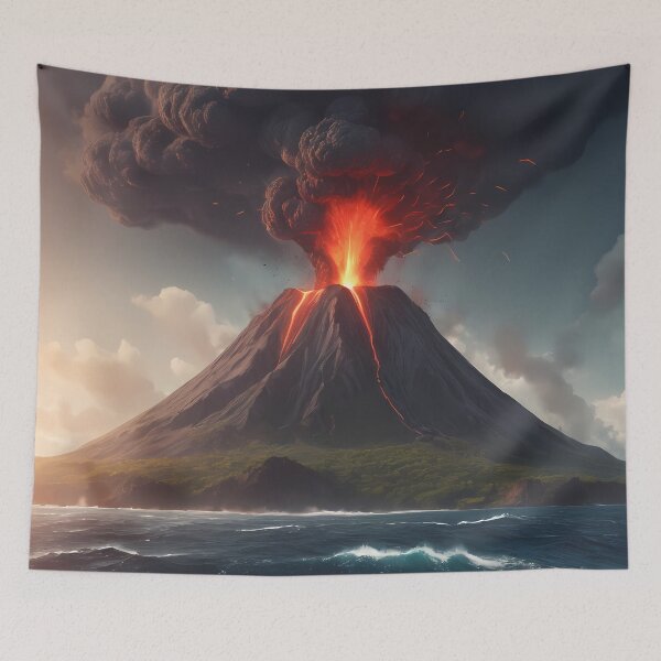 Item preview, Erupting Volcano designed and sold by papi1998.