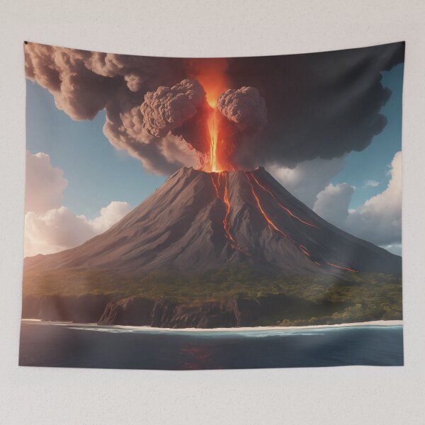 Item preview, Erupting Volcano designed and sold by papi1998.