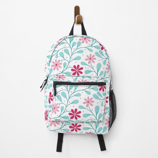 Item preview, Trailing floral in Pink and Blue designed and sold by kalaauniverse_art_studio.
