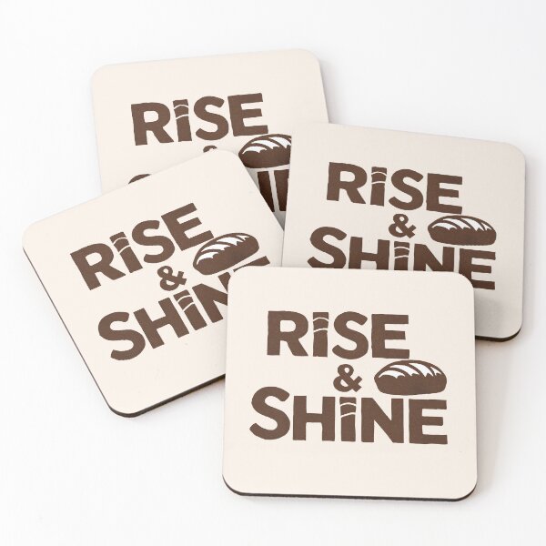 Item preview, Rise & Shine Homemade Sourdough Bread Baking Lover Baker designed and sold by KLArtzStore.
