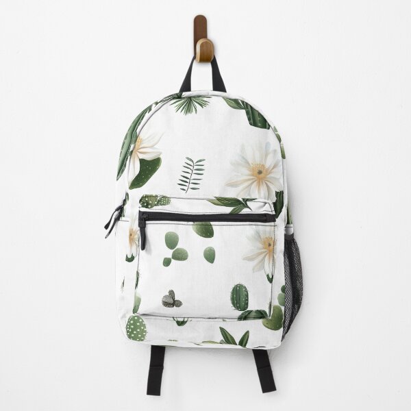 Item preview, Sparse Cactus Patterns on White designed and sold by Rui Huang.