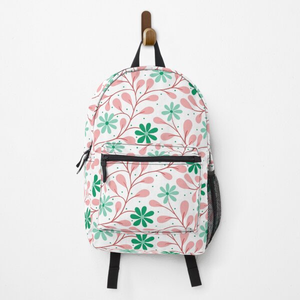Item preview, Trailing floral in Rose and Green designed and sold by kalaauniverse_art_studio.
