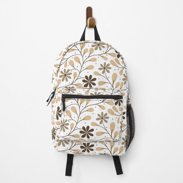 Item preview, Trailing floral in Mocha designed and sold by kalaauniverse_art_studio.