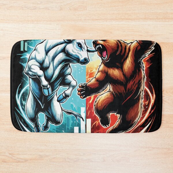 Item preview, Bull vs. Bear Market Epic Battle of Forex Financial Forces designed and sold by chantastical.