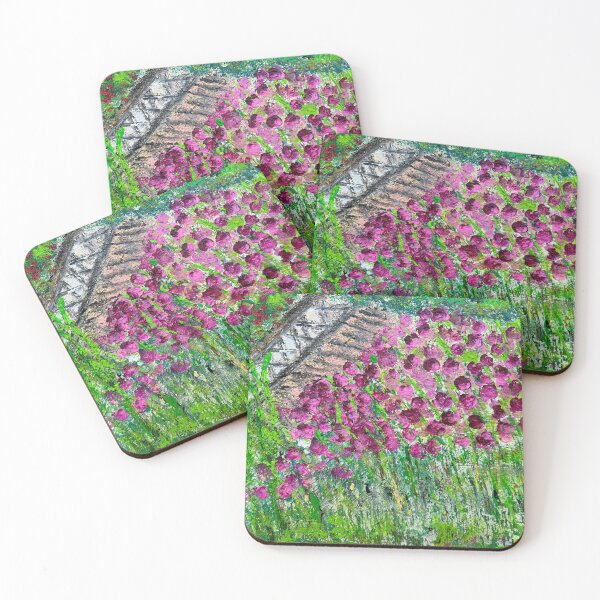 Item preview, Flowers by the garden path designed and sold by Jacquie Beddows.