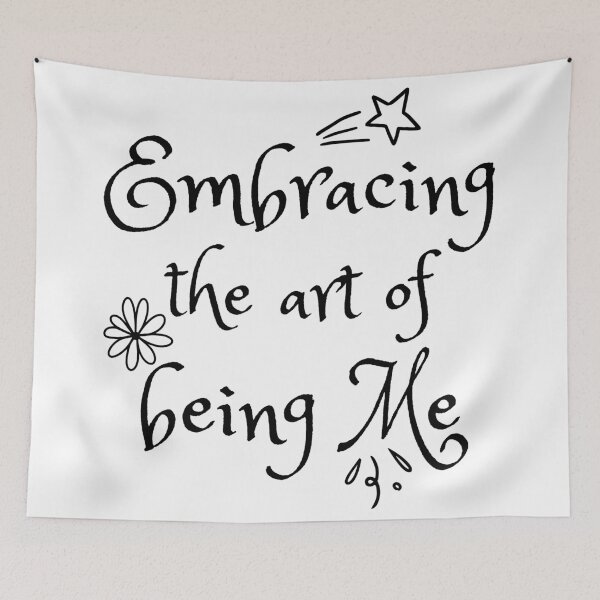 Item preview, Embracing the art of being me designed and sold by Nikki Krishna.