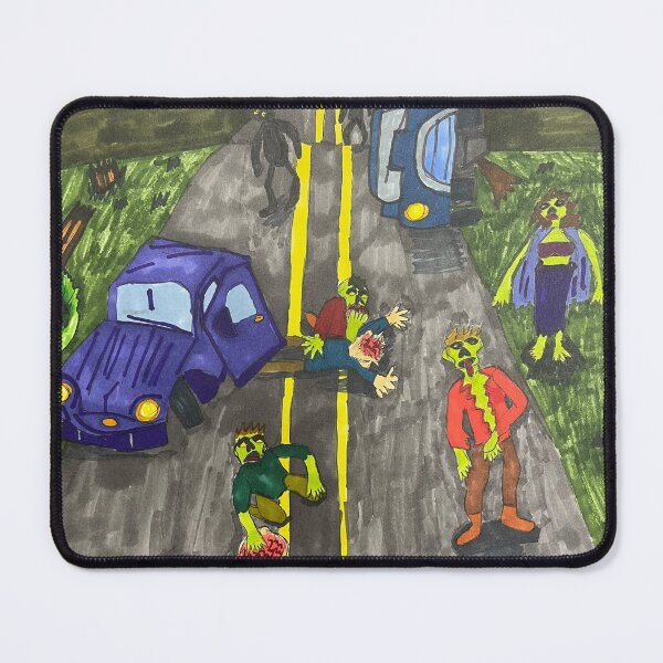 Item preview, Roadway zombie apocalypse designed and sold by Cece42.