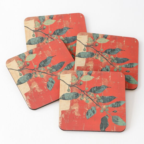 Item preview, Midwinter Mistletoe art brut style designed and sold by EpicFoxArt.