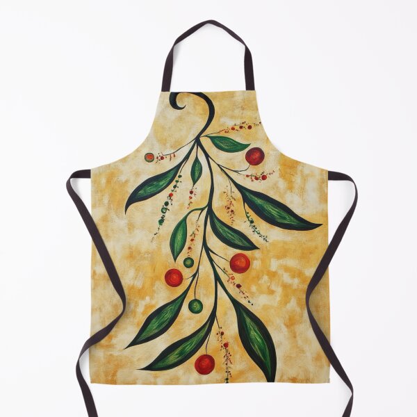 Item preview, Midwinter Mistletoe 2 art brut style designed and sold by EpicFoxArt.