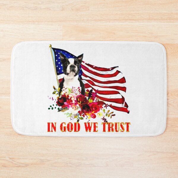 Item preview, Boston Terrier,American Flag designed and sold by rikkirocx.