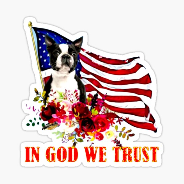 Item preview, Boston Terrier,American Flag designed and sold by rikkirocx.