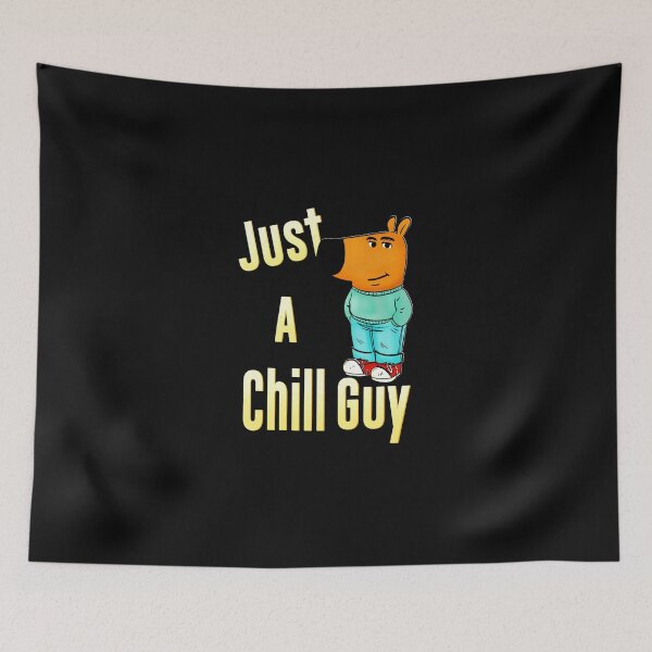 Item preview, Just A Chill Guy designed and sold by Marcellinom.