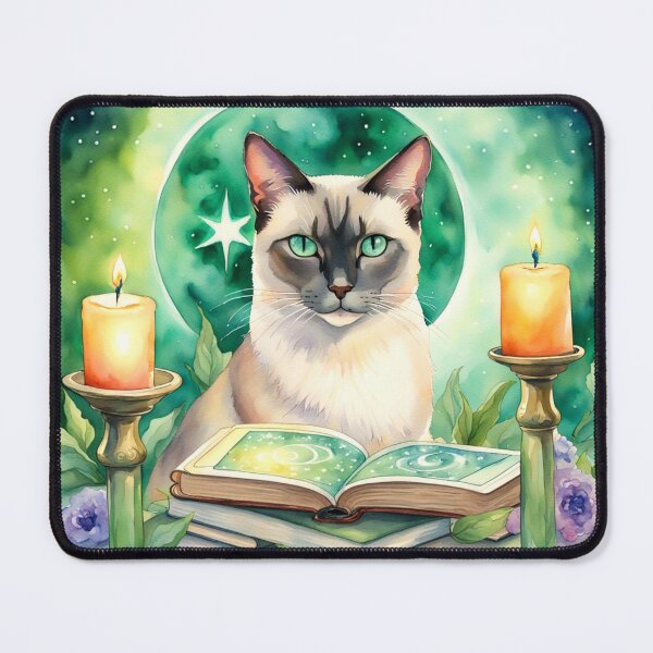 Item preview, Mystic Cat Watercolor 6 designed and sold by RiverAquarius.