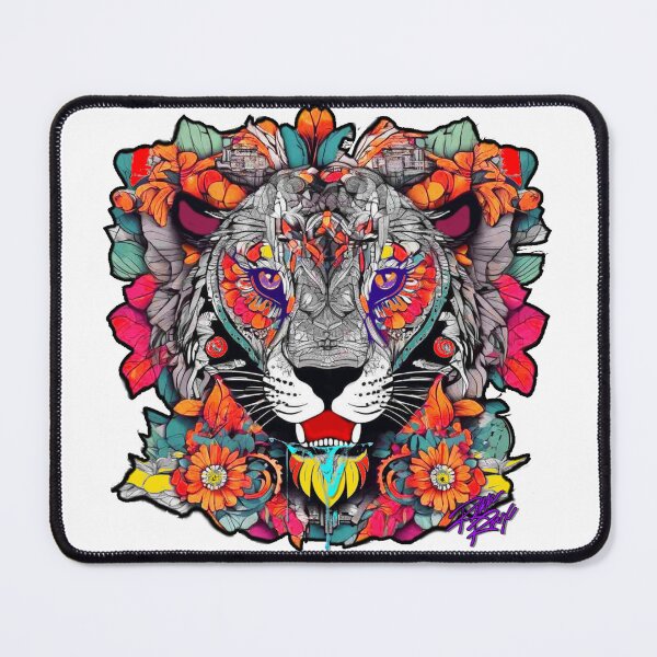 Item preview, "Harmony in Bloom: The Tiger's Reverie" designed and sold by rikkirocx.
