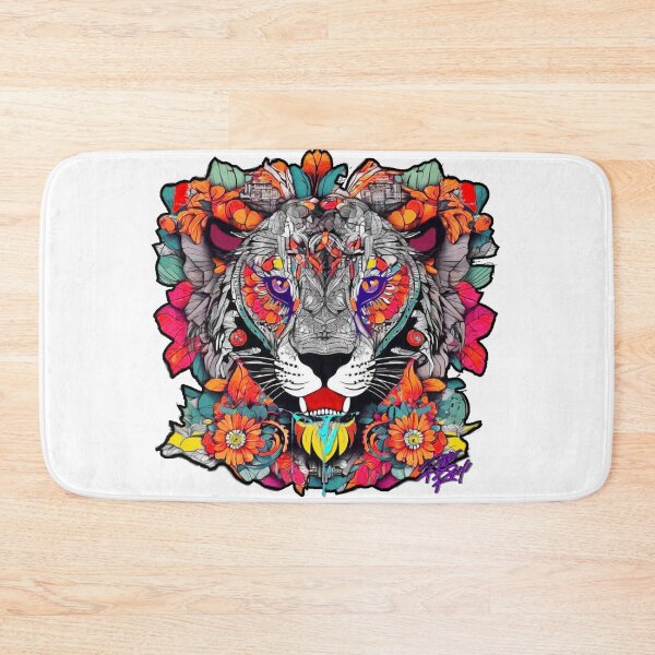 Item preview, "Harmony in Bloom: The Tiger's Reverie" designed and sold by rikkirocx.