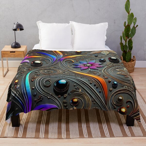 Item preview, Beautiful Metallic Rainbow Floral designed and sold by PuuuurfectAngel.