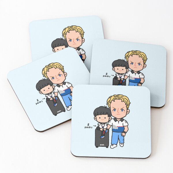 Item preview, Yuki Tsunoda & Liam Lawson designed and sold by ourhappyface.