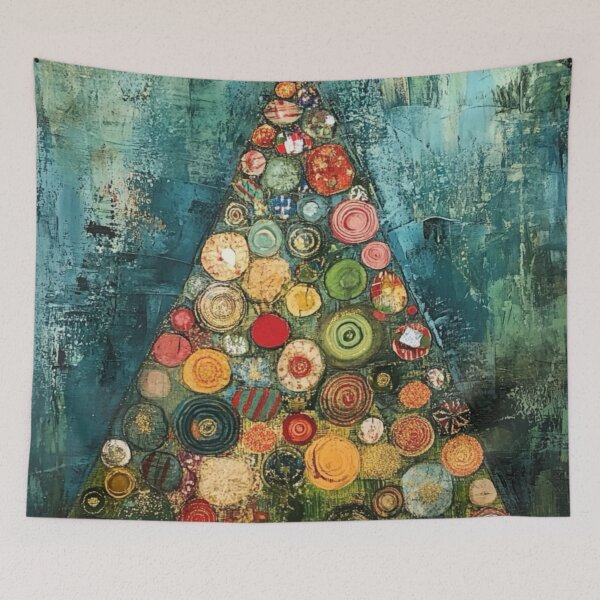 Item preview, art brut Christmas tree  designed and sold by EpicFoxArt.