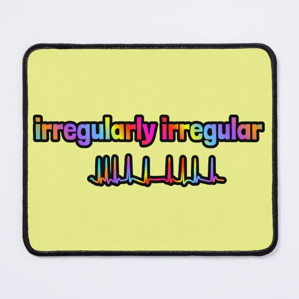 Item preview, Irregularly Irregular - Black Outline, Rainbow Colors designed and sold by Artsy-Chemist.
