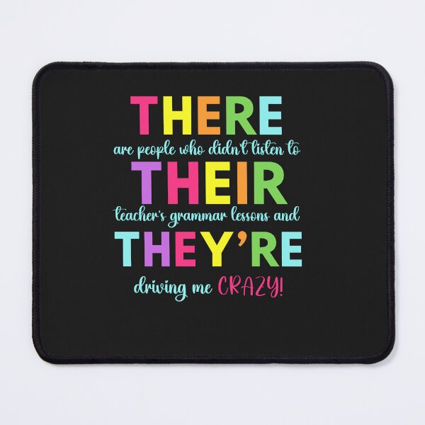 Item preview, Funny Colorful Grammar Police Design designed and sold by AlienOccupation.