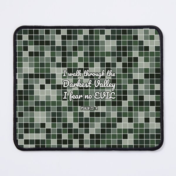 Item preview, Psalm 23 : 4 - I fear no evil - Bible Passage designed and sold by JF Designs.