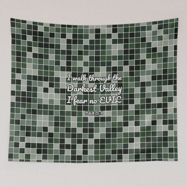 Item preview, Psalm 23 : 4 - I fear no evil - Bible Passage designed and sold by JF Designs.