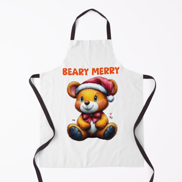 Item preview, Beary Merry Bear, Festive Teddy Design, Cute Christmas Bear, Holiday Teddy Art, Cozy Winter Bear designed and sold by BukkyStory.