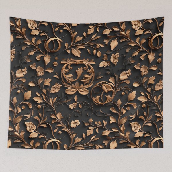 Item preview, A Luxe Minimalist Monogram Design designed and sold by Rui Huang.