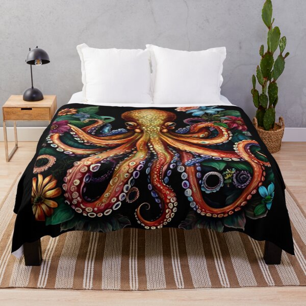 Item preview, Octopus in the garden  designed and sold by VioletSky-Arts.