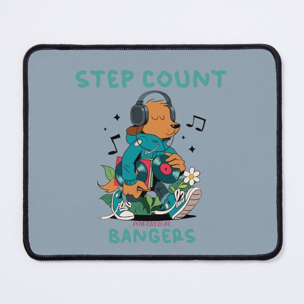Item preview, Step Count Powered by Bangers designed and sold by R-Marc-Designs.