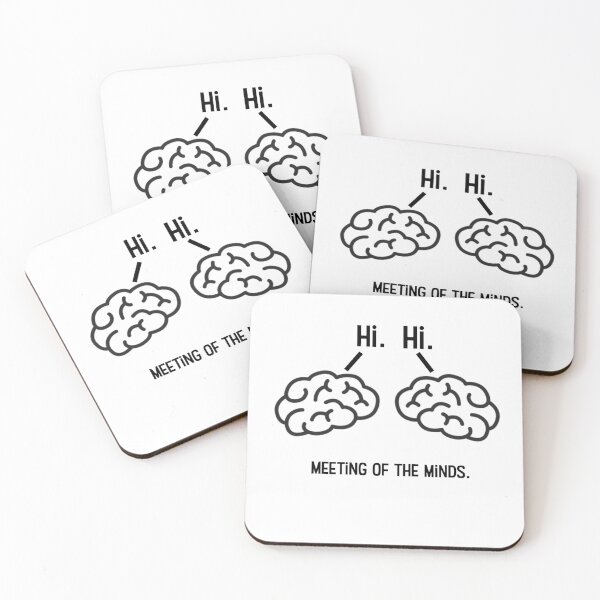 Item preview, Meeting of the minds designed and sold by WhackoDesigns.