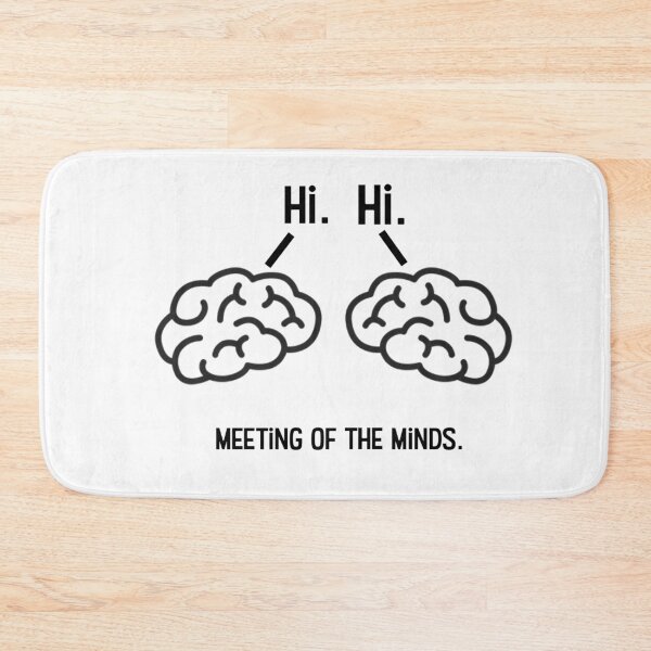 Item preview, Meeting of the minds designed and sold by WhackoDesigns.