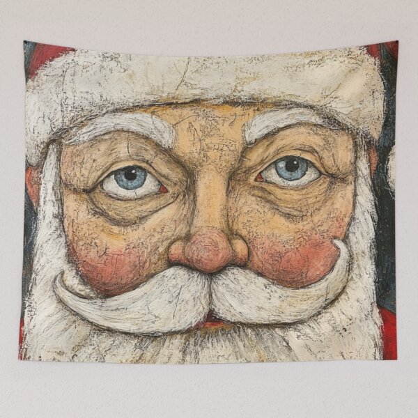 Item preview, Serious Santa close up designed and sold by EpicFoxArt.