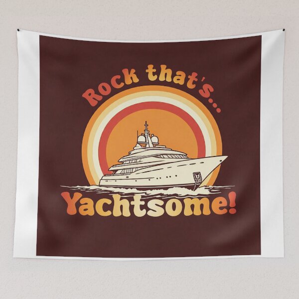 Item preview, Yacht Rock Rules! designed and sold by BaldmanDesign.
