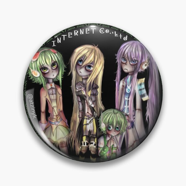 Item preview, Vocaloid Megpoid Gumi, Kamui Gakupo, Lily, Ryuto, Gachapoid, INTERNET Co.,Ltd Family designed and sold by AtzinYK.