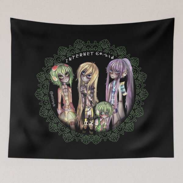 Item preview, Vocaloid Megpoid Gumi, Kamui Gakupo, Lily, Ryuto, Gachapoid, INTERNET Co.,Ltd Family designed and sold by AtzinYK.