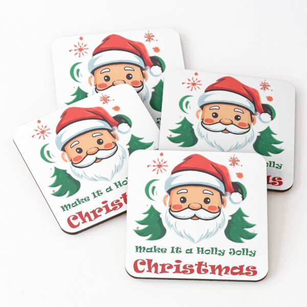 Item preview, Make It a Holly Jolly Christmas Design designed and sold by HappyLifeStore6.