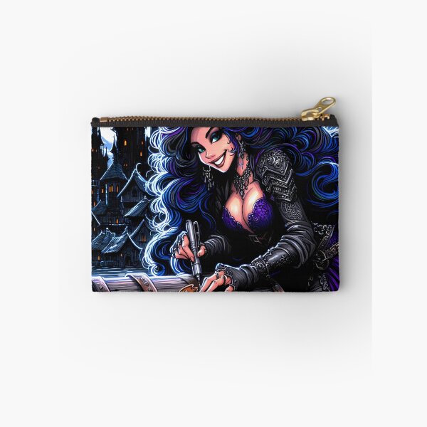 Item preview, Gorgeous Medieval Fantasy Thief Babe Picking A Lock! designed and sold by AIPixelMaster.