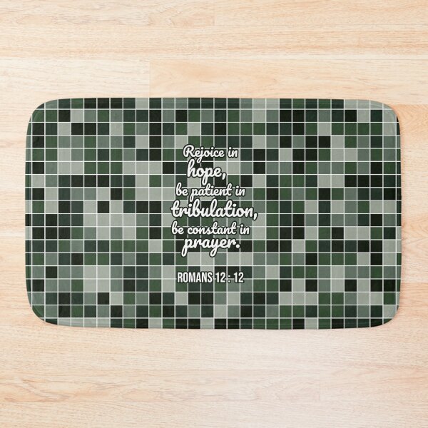 Item preview, Romans 12 : 12 - Rejoice in hope - bible passage designed and sold by JF Designs.