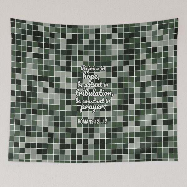 Item preview, Romans 12 : 12 - Rejoice in hope - bible passage designed and sold by JF Designs.