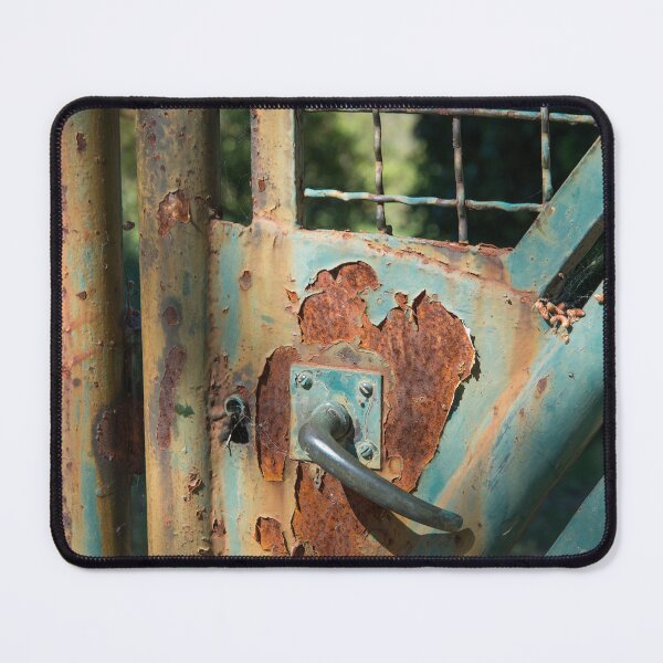 Item preview, Rusty locked gate detail. designed and sold by DavidMay.