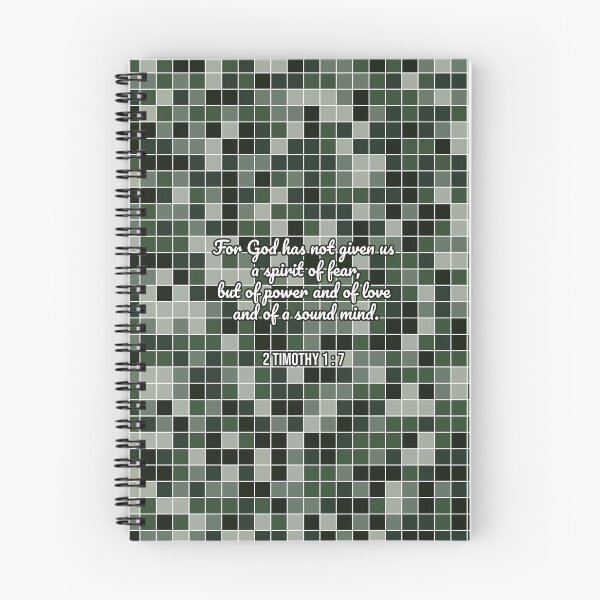 Item preview, 2 Timothy 1 : 7 - For god has given us - Bible passage designed and sold by JF Designs.