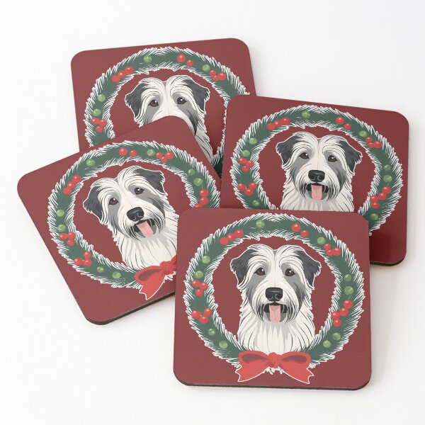 Item preview, Jolly Christmas - Pyrenean Sheepdog Nose Edition designed and sold by GoodyPaws.