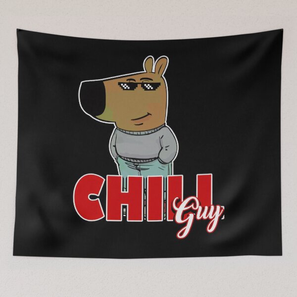 Item preview, Chill Guy Red designed and sold by LawmanNastasia.