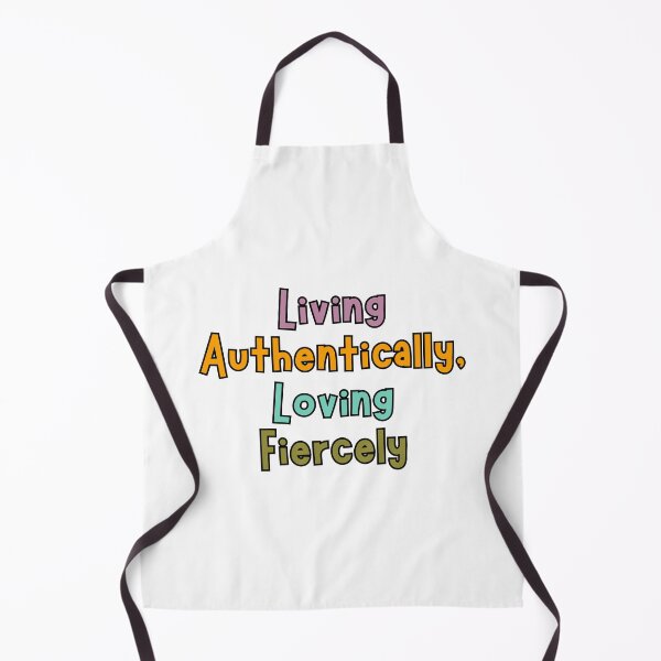 Item preview, Living authentically, loving fiercely designed and sold by Nikki Krishna.