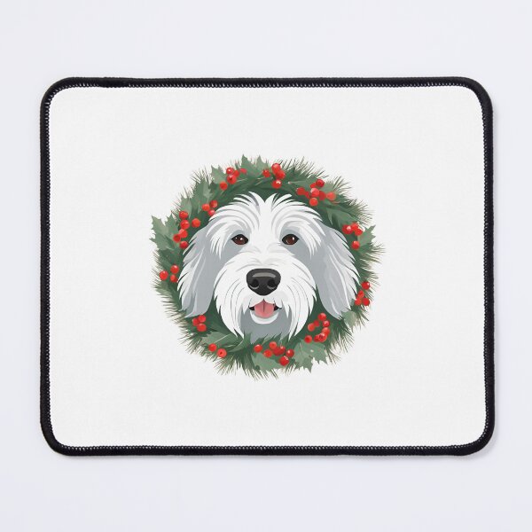 Item preview, Jolly Christmas - South Russian Ovcharka Nose Edition designed and sold by GoodyPaws.