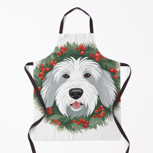 Item preview, Jolly Christmas - South Russian Ovcharka Nose Edition designed and sold by GoodyPaws.