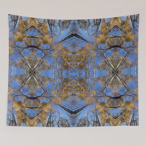Item preview, Psychedelic Canopy of trees, natures vibrations designed and sold by aadventures.
