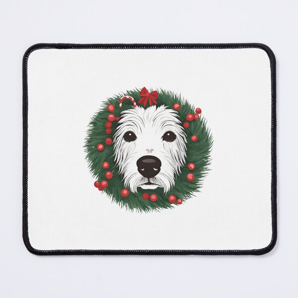 Item preview, Jolly Christmas - Bouvier des Ardennes Nose Edition designed and sold by GoodyPaws.
