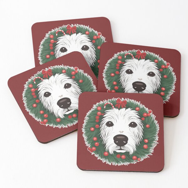 Item preview, Jolly Christmas - Bouvier des Ardennes Nose Edition designed and sold by GoodyPaws.
